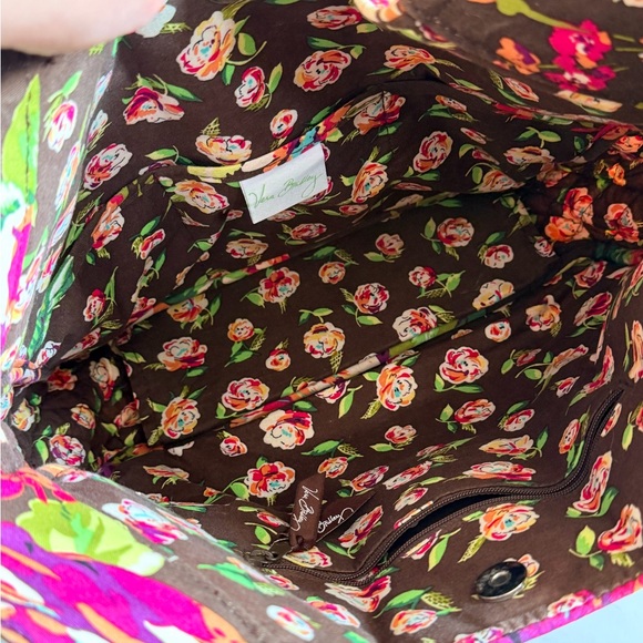 Vera Bradley Multicolor Floral Quilted Tote - Picture 2 of 3